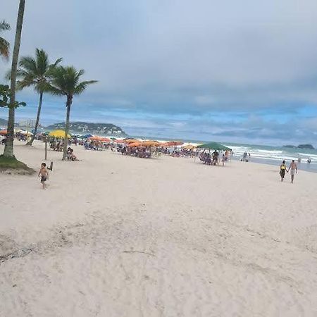 Apto Aconchegante Pe Na Areia Guaruja Luaran gambar